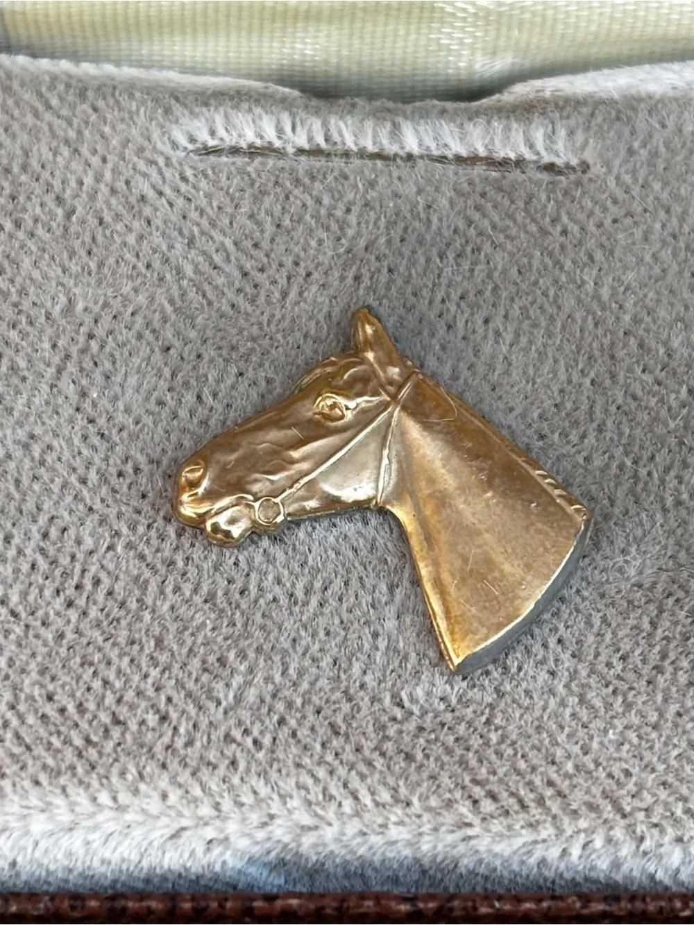 Vintage Krementz Men's Tie Pin 14K Gold Overlay in original box